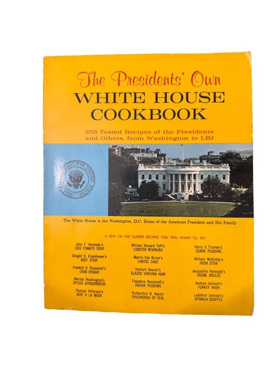 Other - The president's own White House Cookbook SC 1968 American Recipes